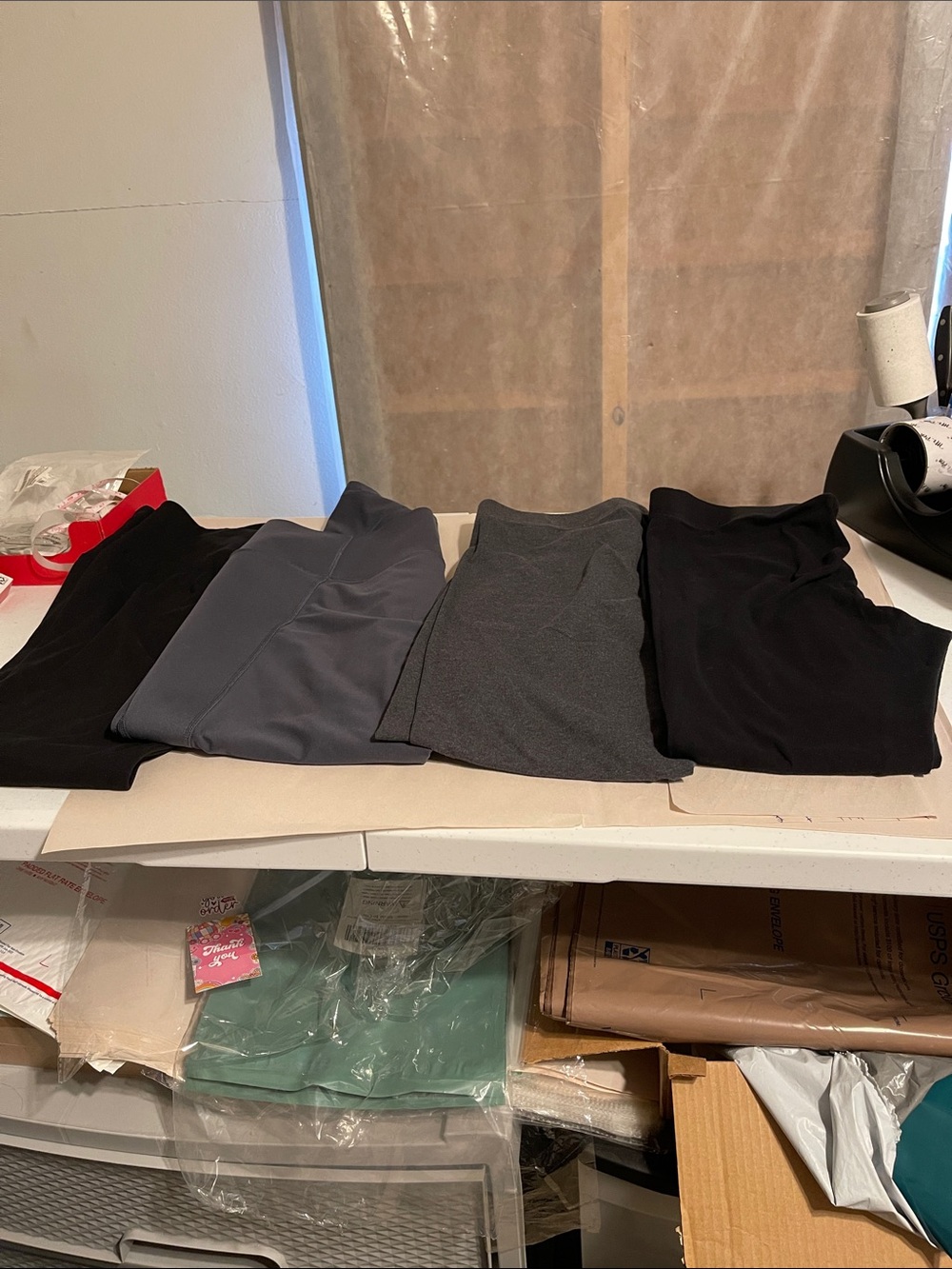 Bundle of Old Navy leggings,sz.large and XL